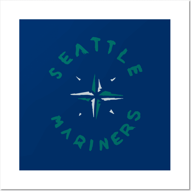 Seattle Marineeeers 09 Wall Art by Very Simple Graph